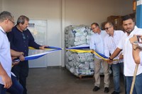 Vereadores prestigiam inauguração do almoxarifado da Secretaria de Saúde