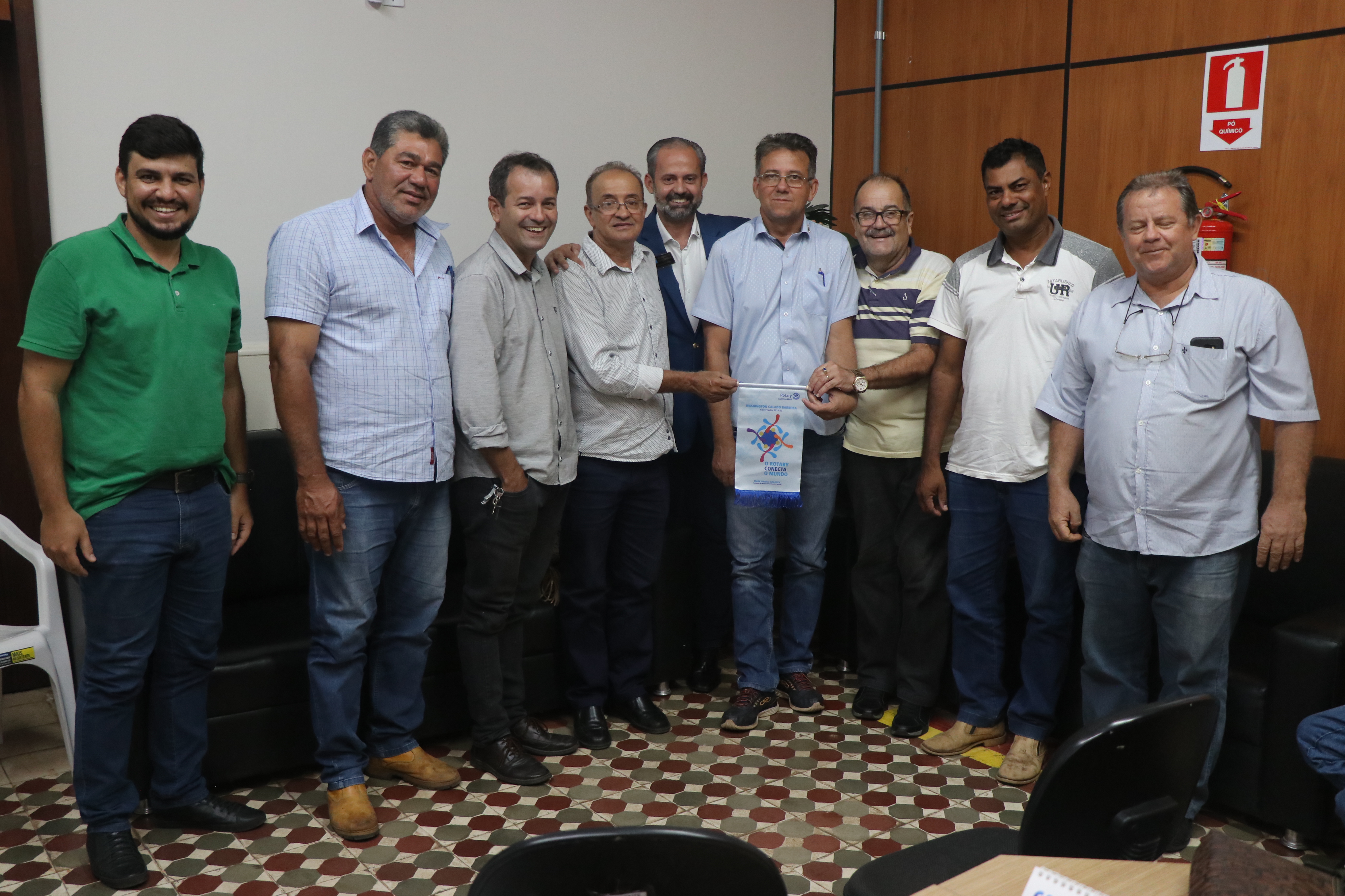 Vereadores recebem Governador do Rotary Club de Mato Grosso e debatem recursos para atender demandas da população