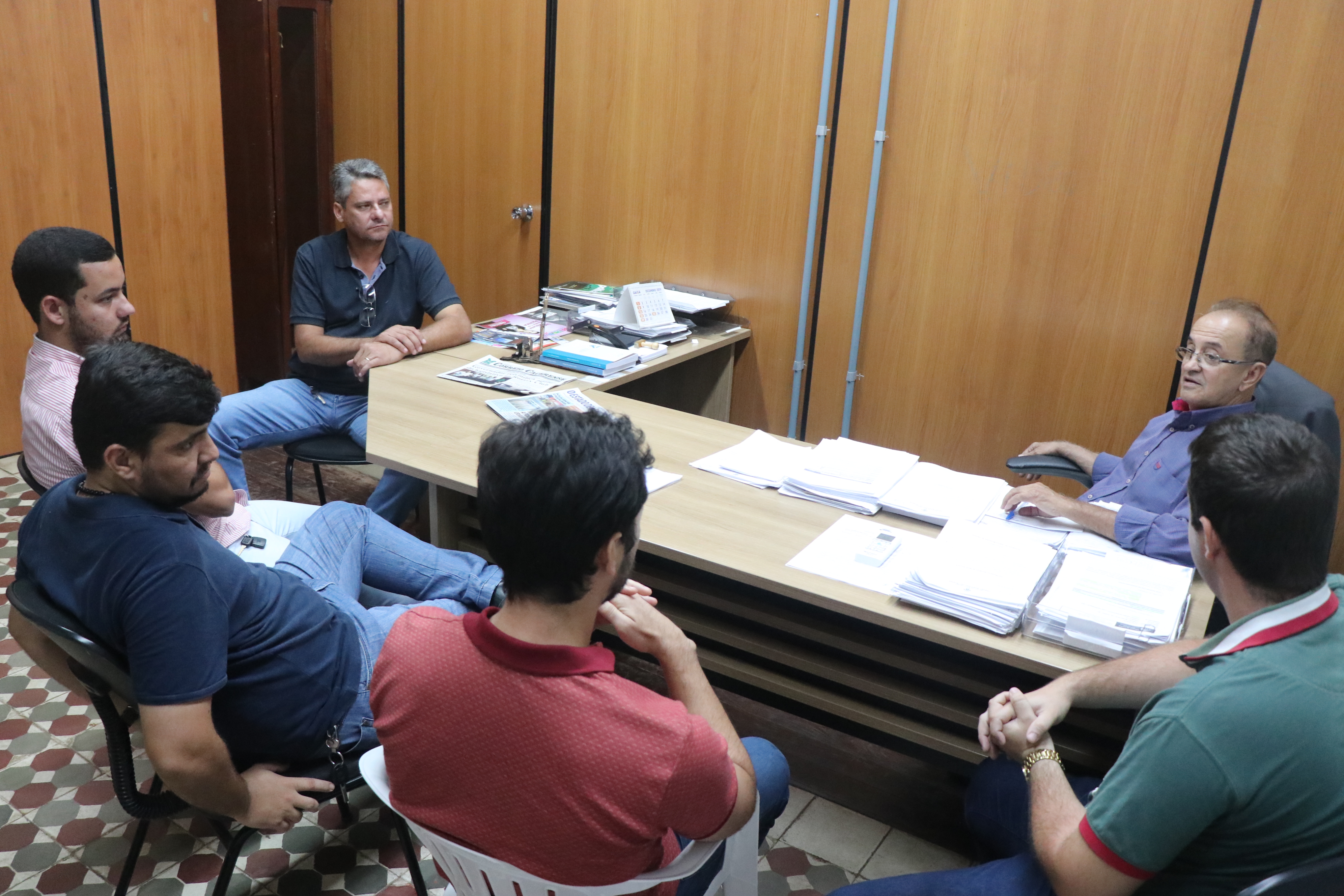 Vereadores recebem novo chefe do Ciretran e novo coordenador municipal de trânsito