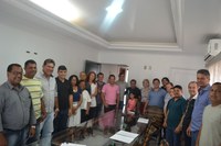 VEREADORES REÚNEM COM REPRESENTANTES DA CULTURA CACERENSE