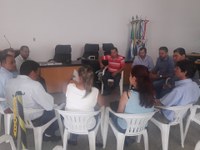 Vereadores reúnem-se com prefeito de San Mathias 